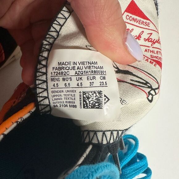 NWOB Converse Chuck Taylor All Star 70 Hi - Space Jam Tune Squad - Picture 8 of 11